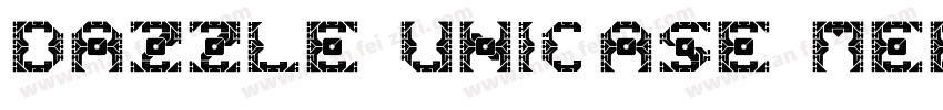 Dazzle Unicase Medium字体转换